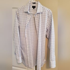 Slim-fit Ludlow Premium fine cotton dress shirt